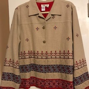 Good condition. Lined. Coldwater Creek.